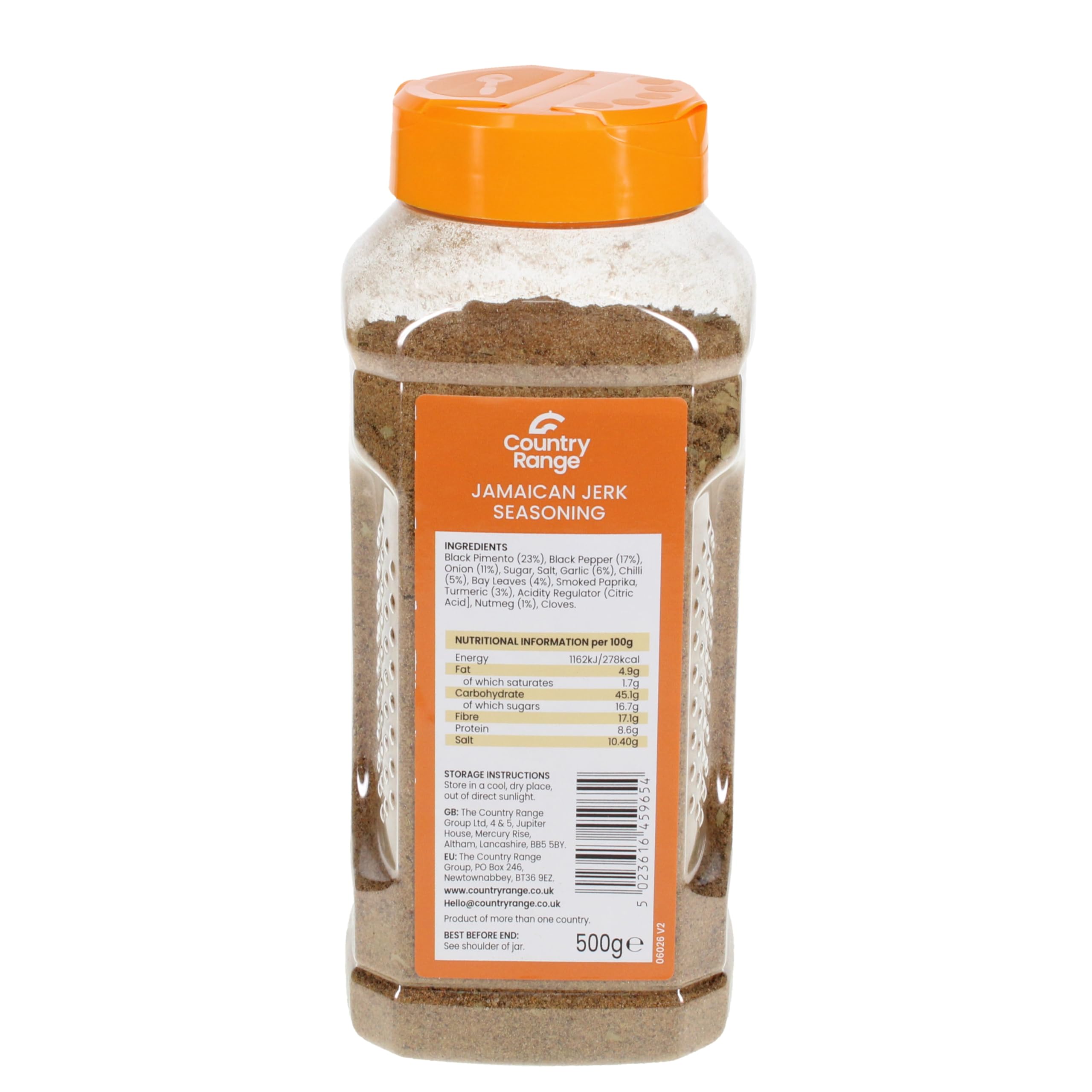 Country Range Jamaican Jerk Seasoning 500g