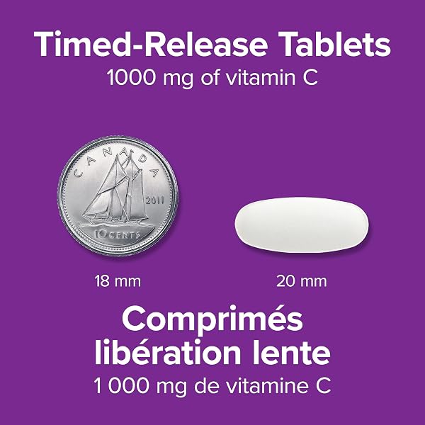 Webber Naturals Vitamin C Timed Release 1000 mg, 150 Tablets, For Bones, Teeth, Immune and Antioxidant Health - 4