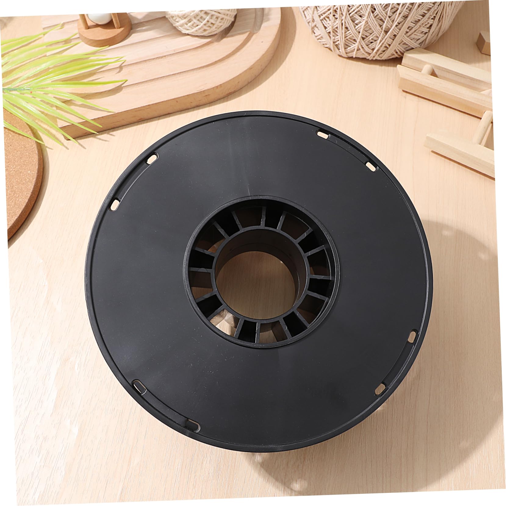 Mikinona Plastic Cord Cable Storage Reel Cable Organizer for All Cables Leads Lightweight Compact Design for Camping Motorhome Use Strong Plastic