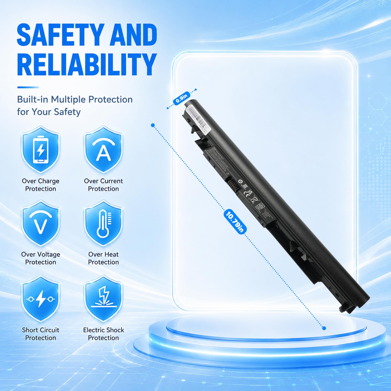 JC04 JC03 919701-850 Batterie HP Pavilion 15-BS 240-255 G6 2800mAh
