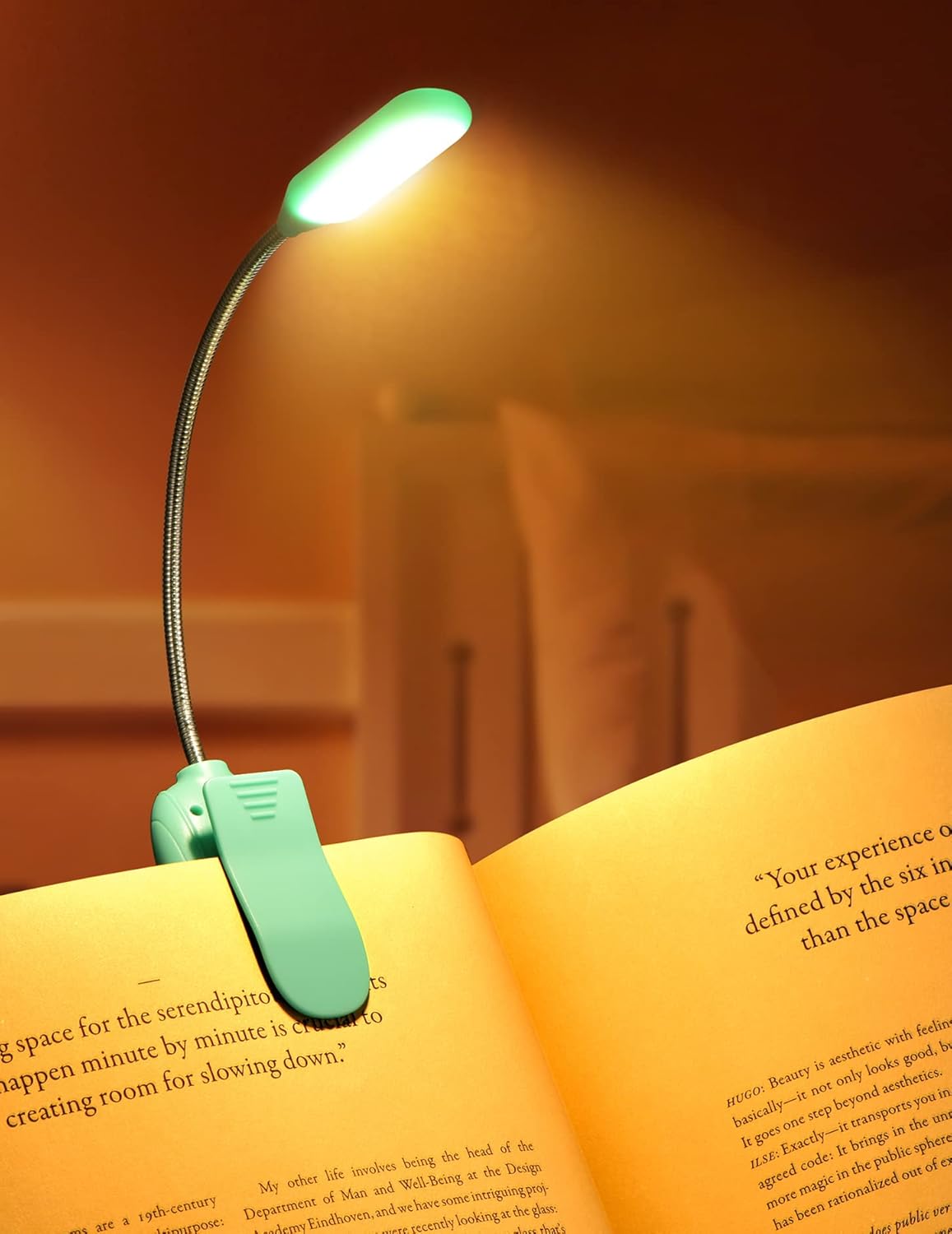 Book Lights for Reading at Night in Bed, 80 Hrs Runtime LED Book
