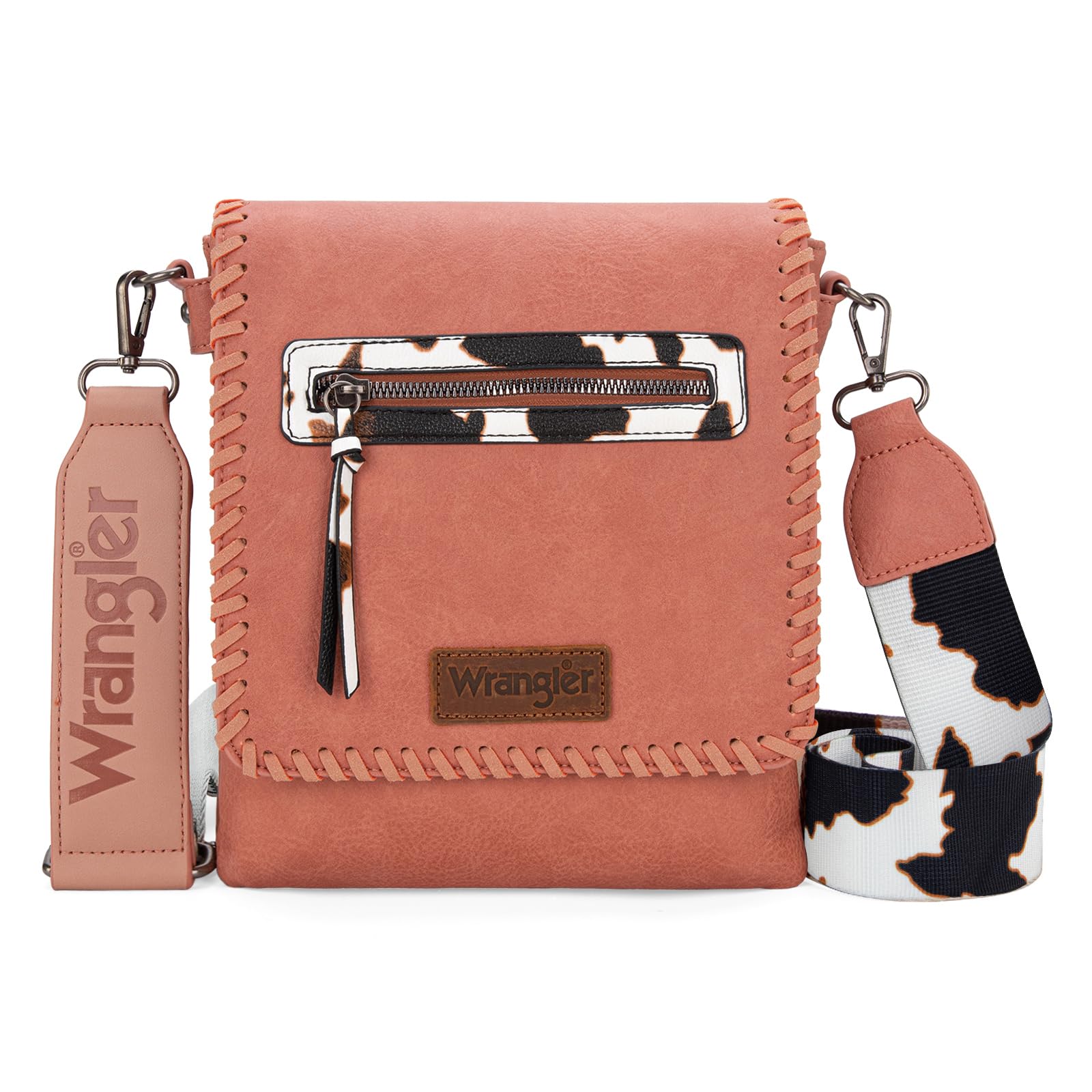 Wrangler Crossbody Bags for Women Vintage Hand Woven Shoulder Purse