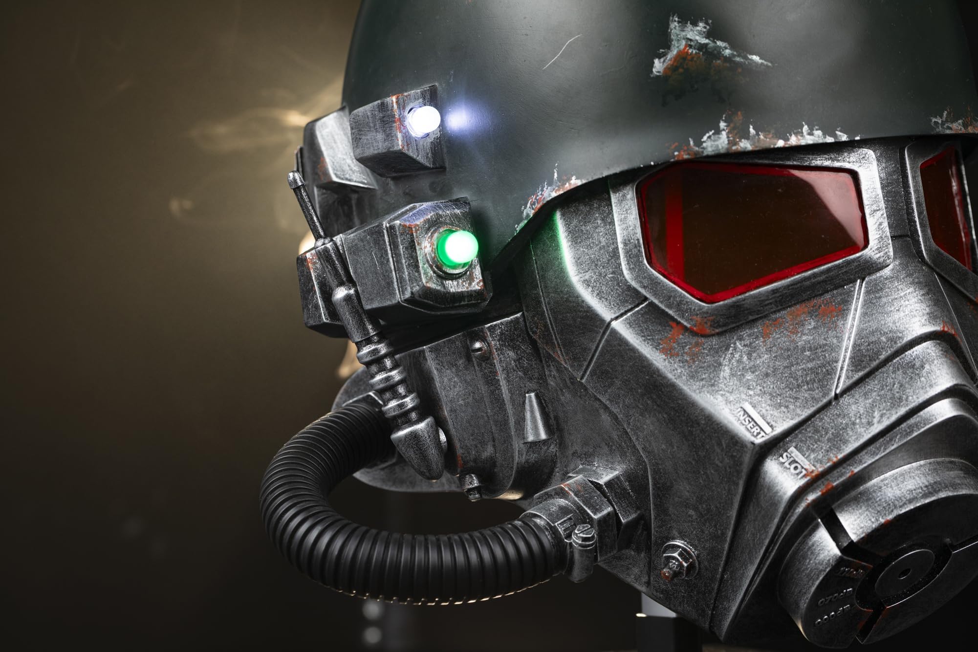 Casco per cosplay di Halloween, maschera avanzata NCR Armatura Casco Cosplay Maschera in Resina Maschera Completa Testa per Uomini e Donne Accessori da Collezione Prop