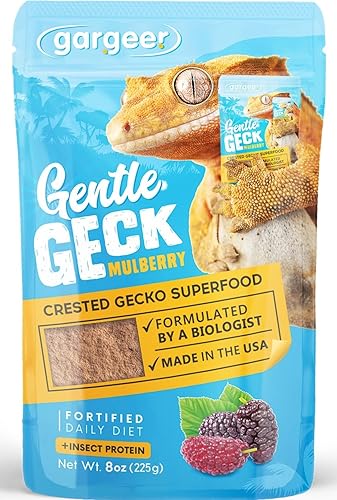 Miniatura 6 de Gargeer Dieta completa de alimentos Gecko crestados de 8 onzas. Mezcla premium, polvo recién hecho listo para usar. Fórmula única, desarrollada y