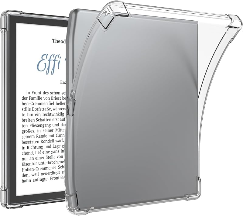 Case for Pocketbook Verse/Verse Pro/Pro Color,TPU Soft Lightweight Protective Anti-Scratch Back Shockproof Cover Case for Pocketbook Verse/Verse Pro/Pro Color 6" PB629 PB634 (Clear)