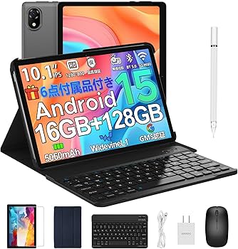 【新品未使用Android 15 タブレットセット】1点物 Amazon.co.jp: 【新登場 Android 15 セット版 タブレット