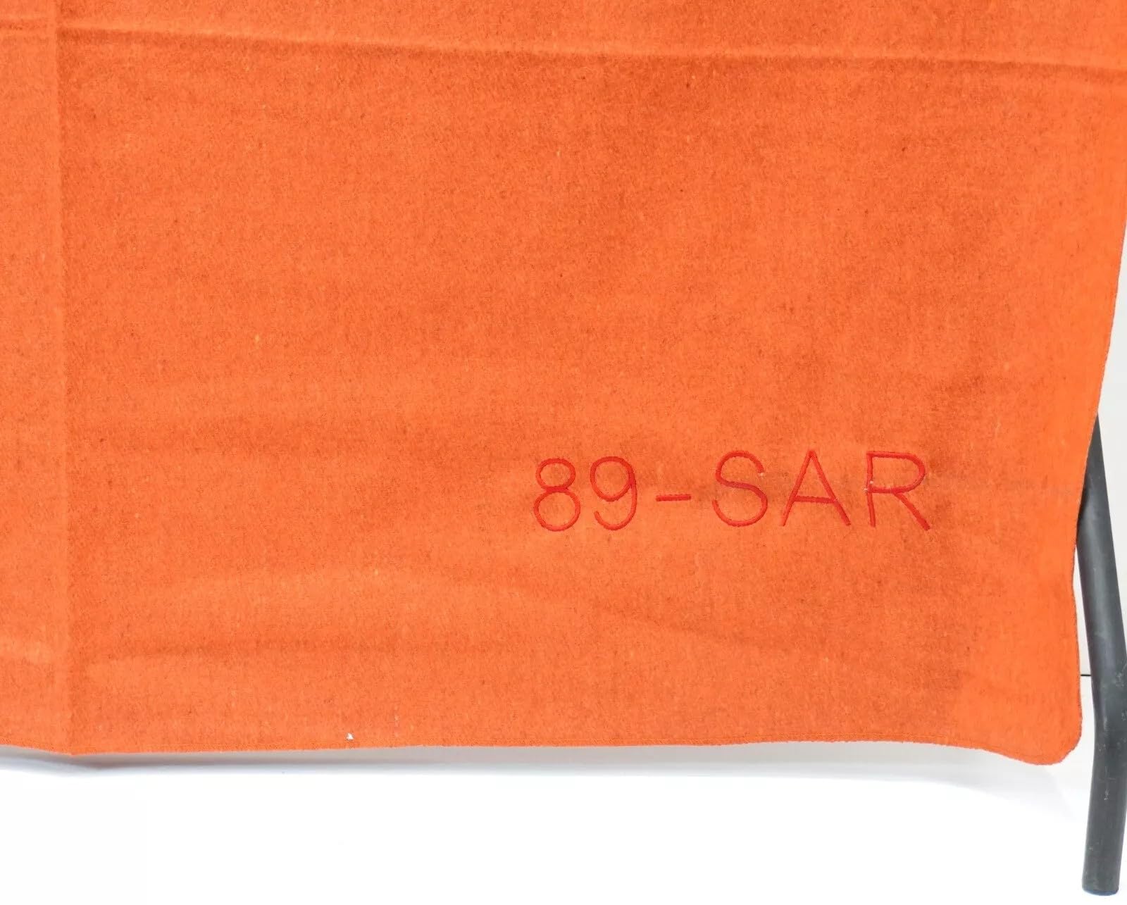 Couverture de survie légère en laine mélangée, orange