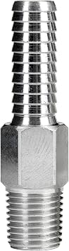 Moeller Marine Aluminum Anti-Siphon Barb 1/4" NPT