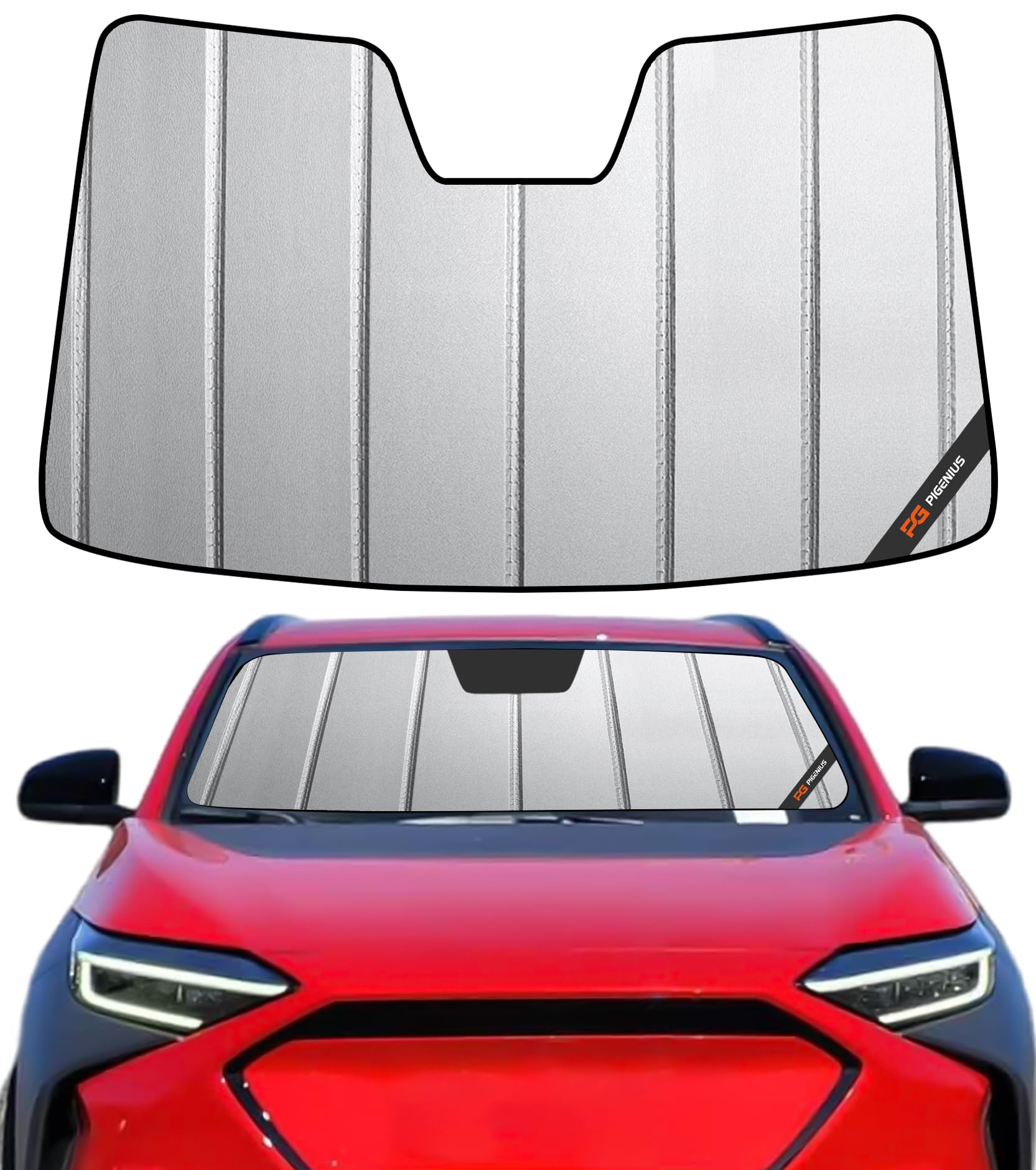 Amazon.com: Pigenius Windshield Sunshade for Subaru Solterra 2023
