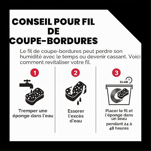 Oregon Fil de débroussailleuse Nylon 3mm, Coupe herbes hautes, mauvaises herbes, végétation dense, Fil nylon haute résistance, compatible avec modèles standards, 3.0mm x 120m (800017) - 4