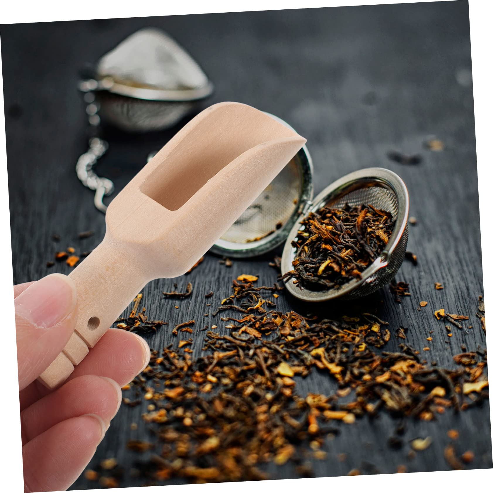 Lot De 3 Petites Cuillères De Cuisine En Acier Inoxydable à Manche Court Pour Sucre, Sel, épices, Condiments, Thé, Café (doré