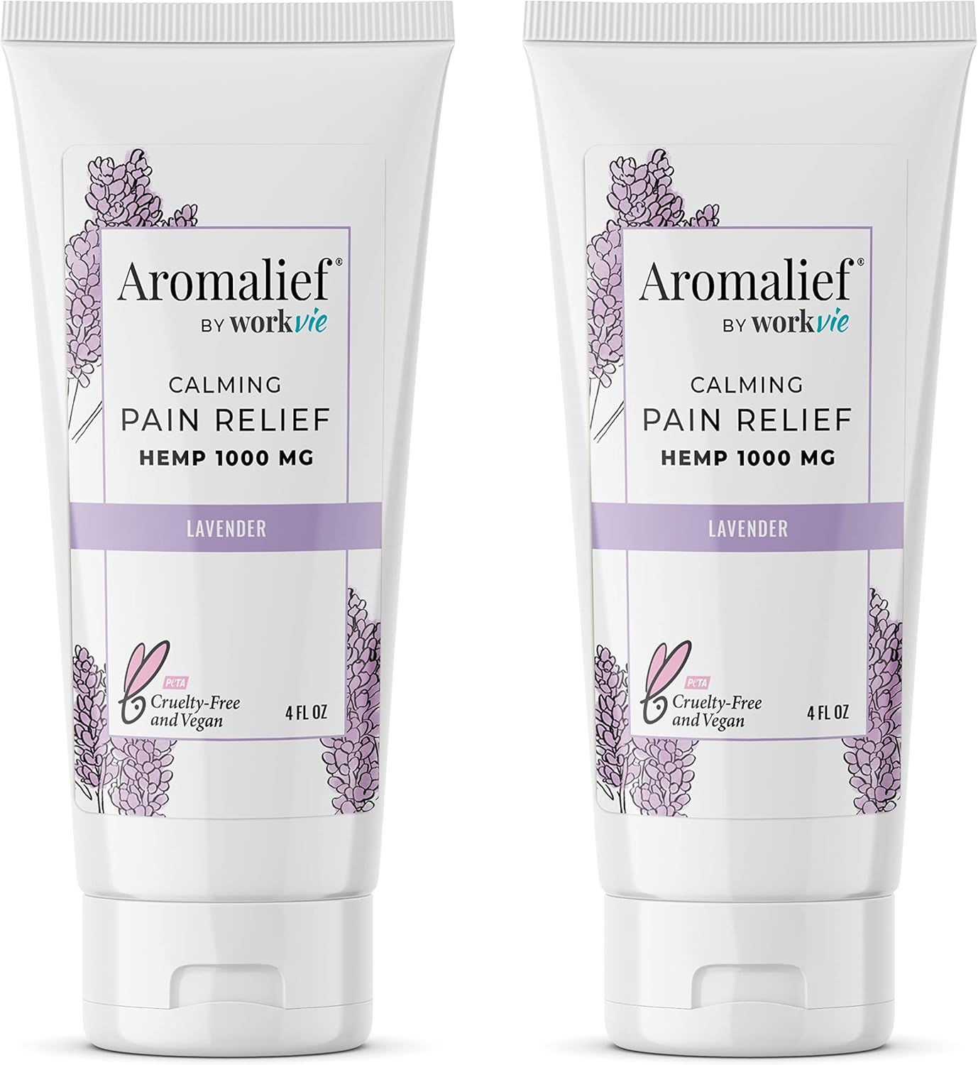 Aromalief Lavender Relief Therapy Cream 2PK