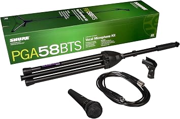 SHURE PGA58 Standlı, Kardioid Dinamik Vokal Mikrofonu