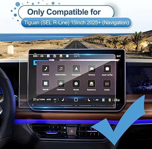 Vista 23 de Protector de pantalla Crosstrek 2024 2025 2026 para Subaru Crosstrek (Base/Premium/Sport/Limited/Wilderness) Pantalla táctil de 11.6 pulgadas