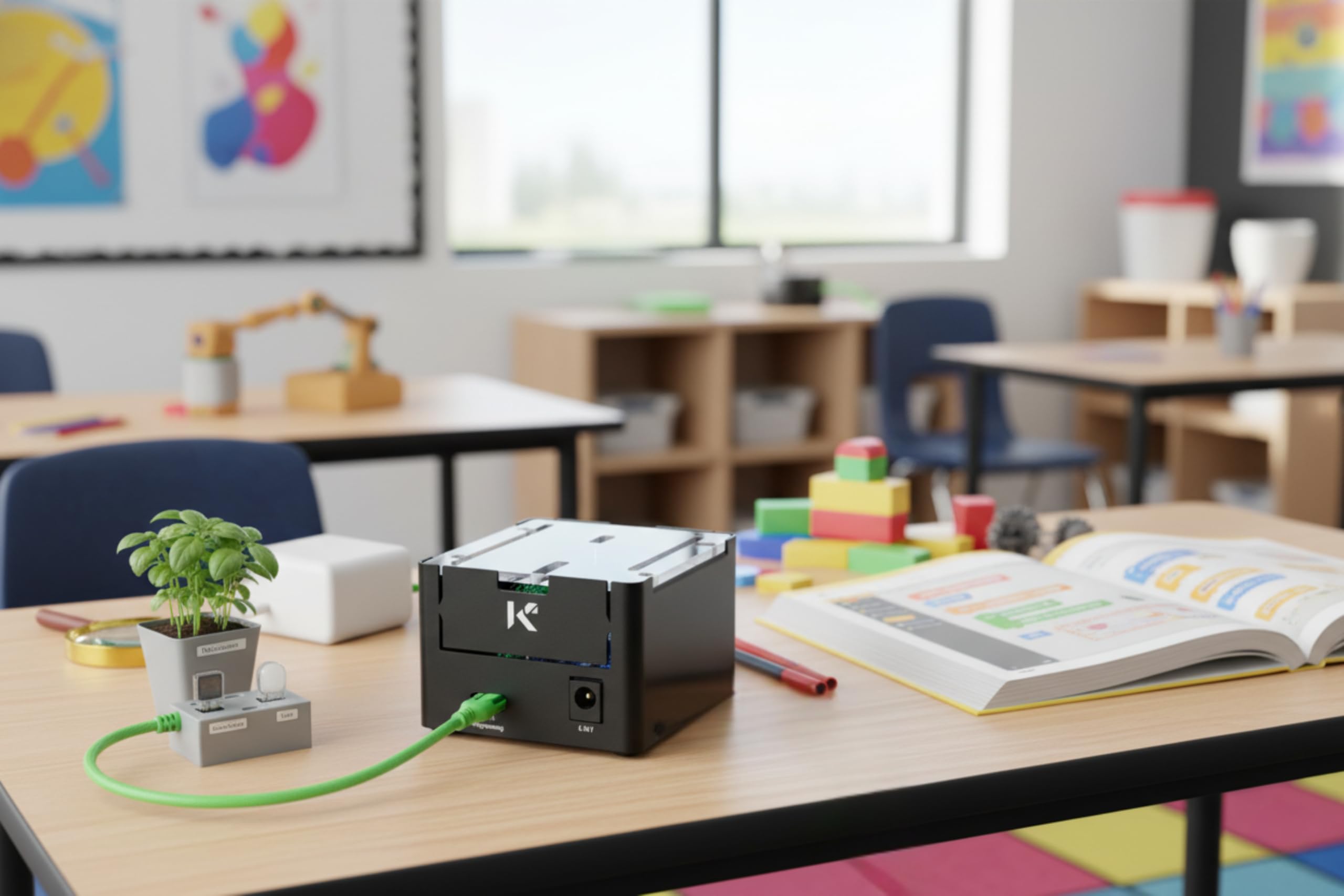 KKSB Project Case per Arduino UNO R4 | Compatibile con UNO R4 Minima e UNO R4 WiFi | Spazio per Ethernet HAT | Copertura trasparente | Custodia in alluminio resistente con base in acciaio
