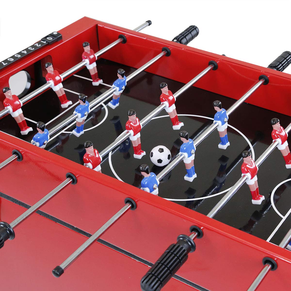Buy 68 Quart Qt Red Patio Cooler Ice Chest with Foosball Table Top