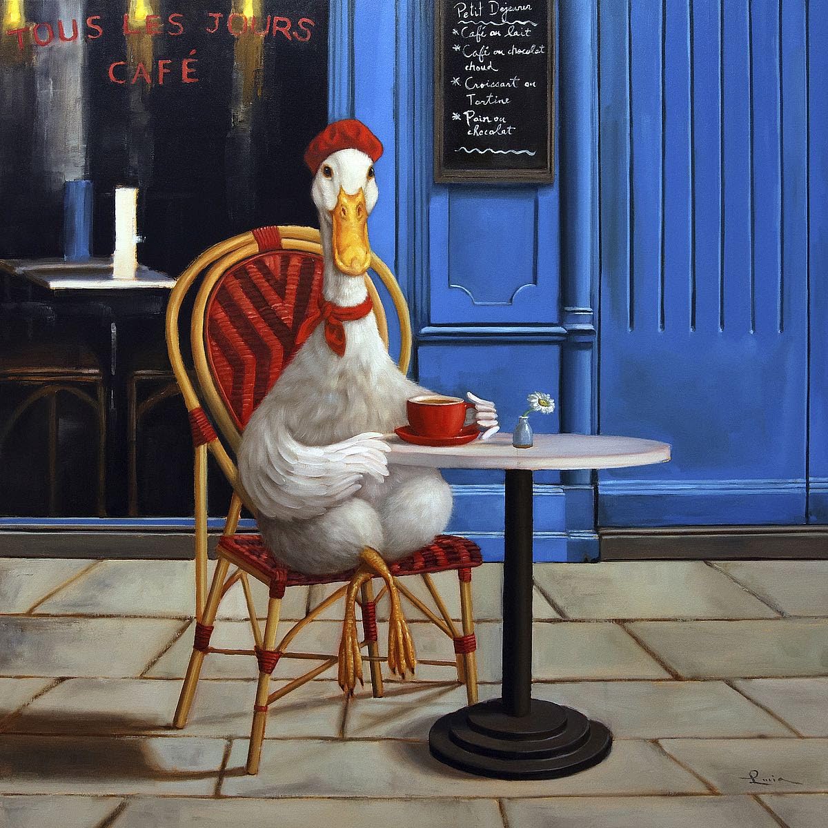 Amazon.com: French Press by Lucia Heffernan Silly Goose Frenchman