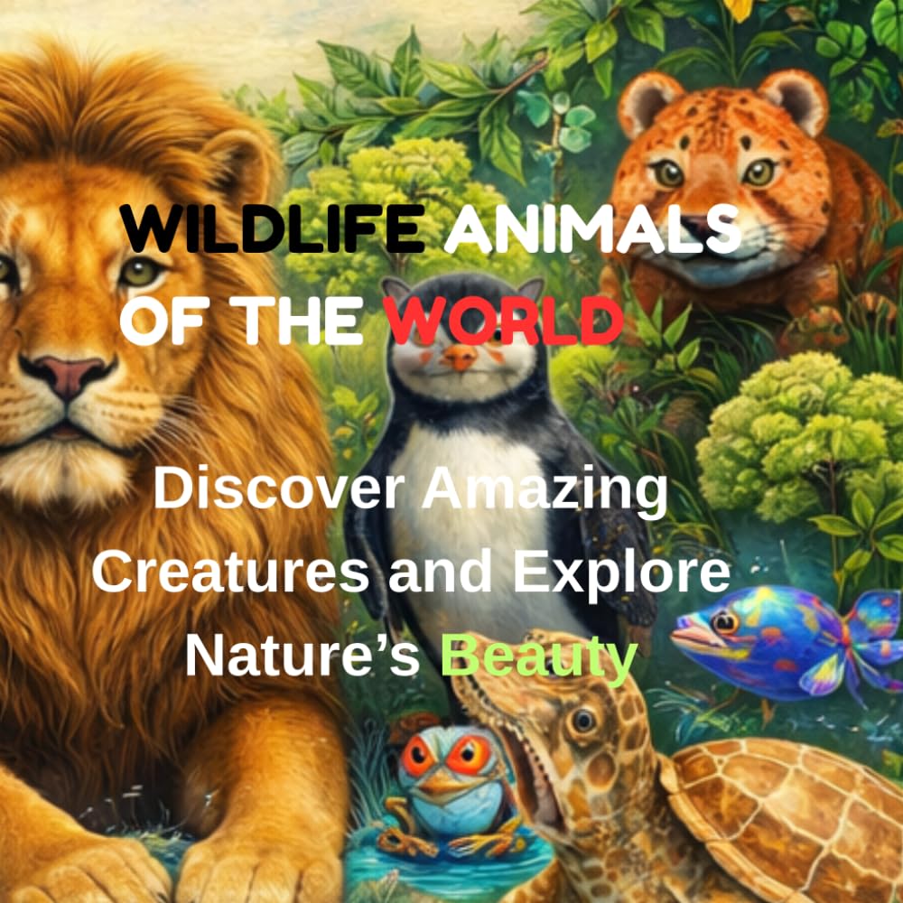 TITLE WILDLIFE ANIMALS OF THE WORLD: SUBTITLE Discover Amazing Creatures and Explore Nature’s Beauty