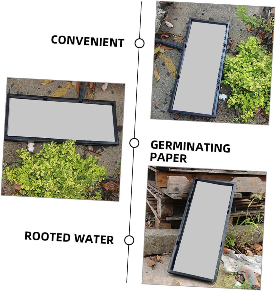 Levemolo 200sheets Vegetable Planting Paper Germination Paper for Germinable Seedling Tray