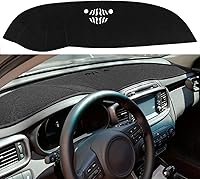Vista 1 de Yiz Tapete para cubierta de tablero compatible con Kia Sorento 2016 2017 2018 2019 2020 con altavoz de tablero con sensores, protector de alfombra