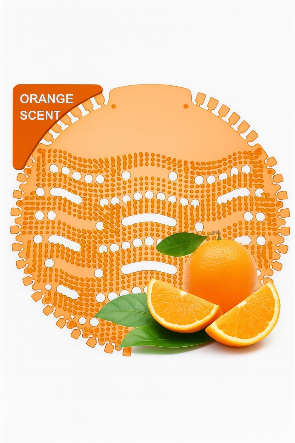 Appropriate™ Urinal Screen Mat Orange 20 Pieces Urinal Screen Mat for Men’s Restroom, Ornage Scented (Ornage, Pack Of 40)-image-19
