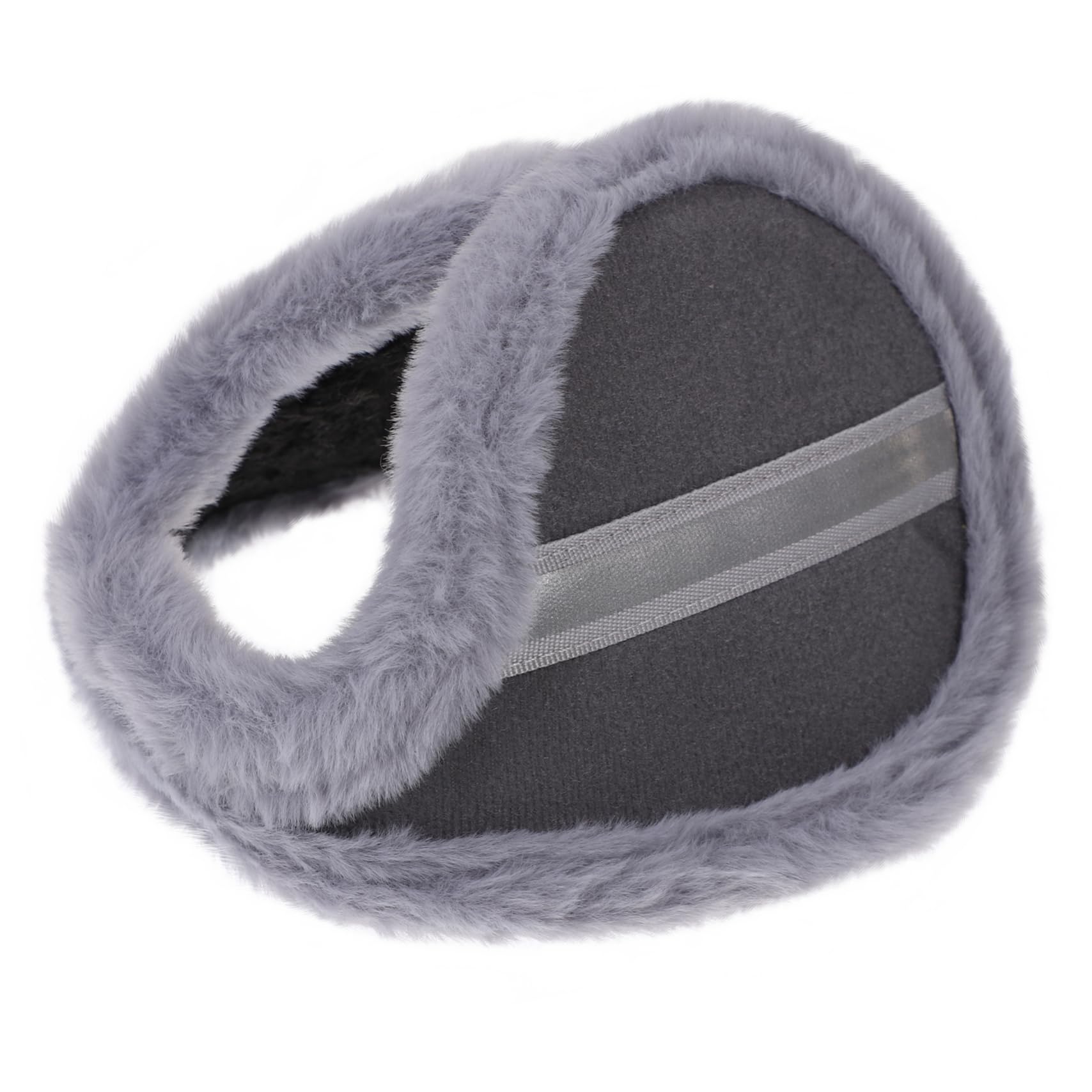 Ipetboom Furry Ear Muffs for Sleep Hiking Biking Thermal Winter Sports Headband Windproof Design