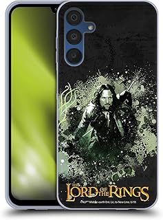 Head Case Designs Officially Licensed The Lord of The Rings The Fellowship of The Ring Aragorn Character Art Gel Case [Military Grade] Compatible with Samsung Galaxy A15 and Compatible with MagSafe