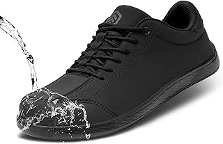 Wasserdichte Stahlkappenschuhe für Herren, Barfuß-Sicherheits-Sneaker, Walking, Skate, Arbeit, Training