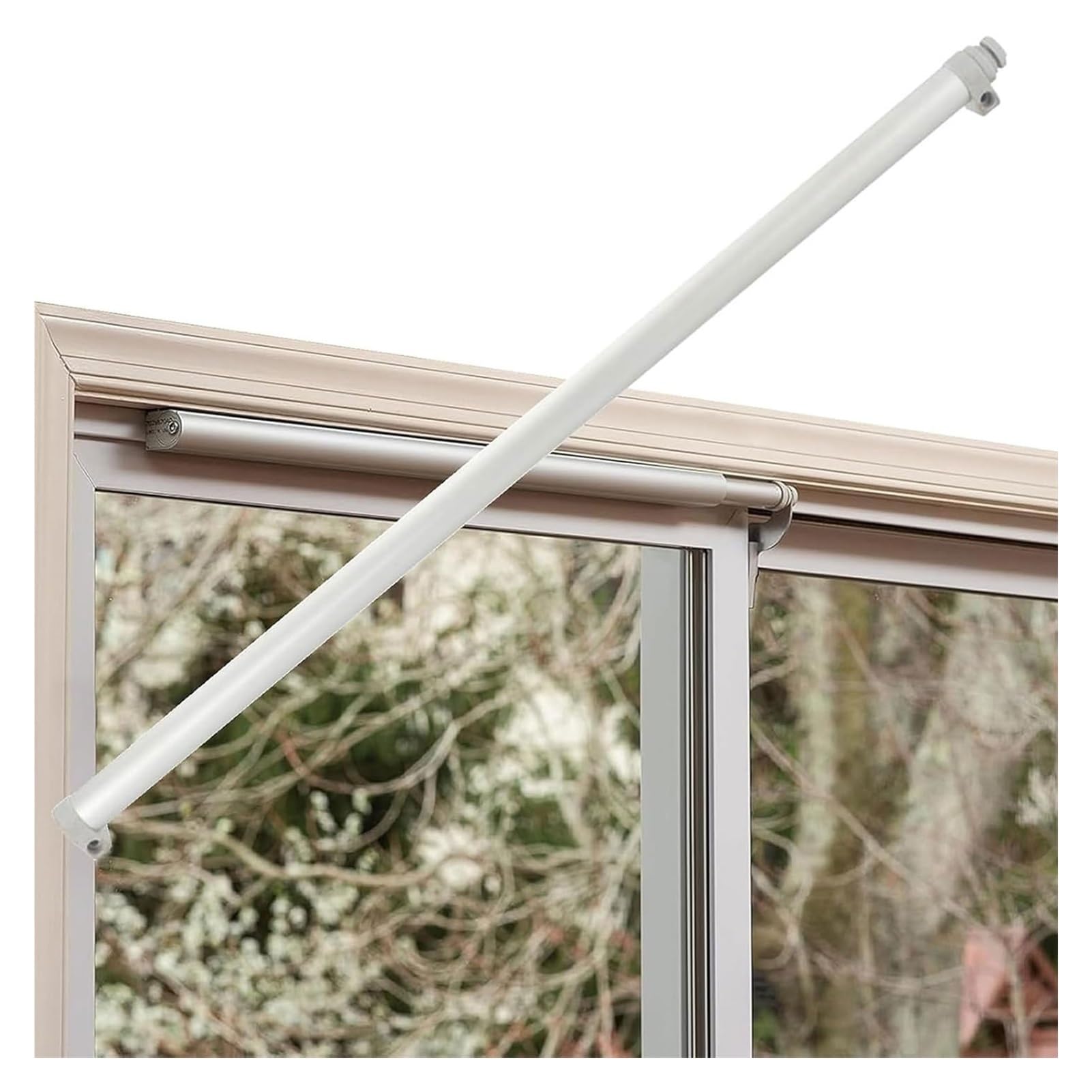 Pneumatischer Soft-Close-Schiebetürstopper für Terrassen, Balkone, Küchen und Badezimmer (50-79,8 kg) - leise und einfach zu installieren