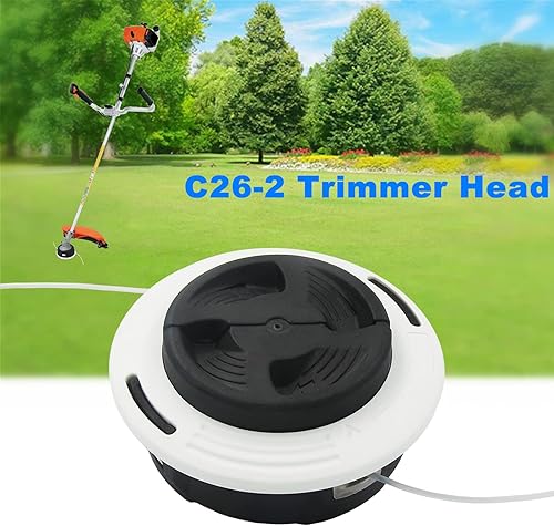 Miniatura 2 de C26-2 Cabezal recortador de doble línea 4002 710 2169 para Stihl FS55 FS55R FS56 FS56RC FS70 FS70R FS80 FS85 FS90R FS90R FS91 FS94 FS110 FS120 FS130