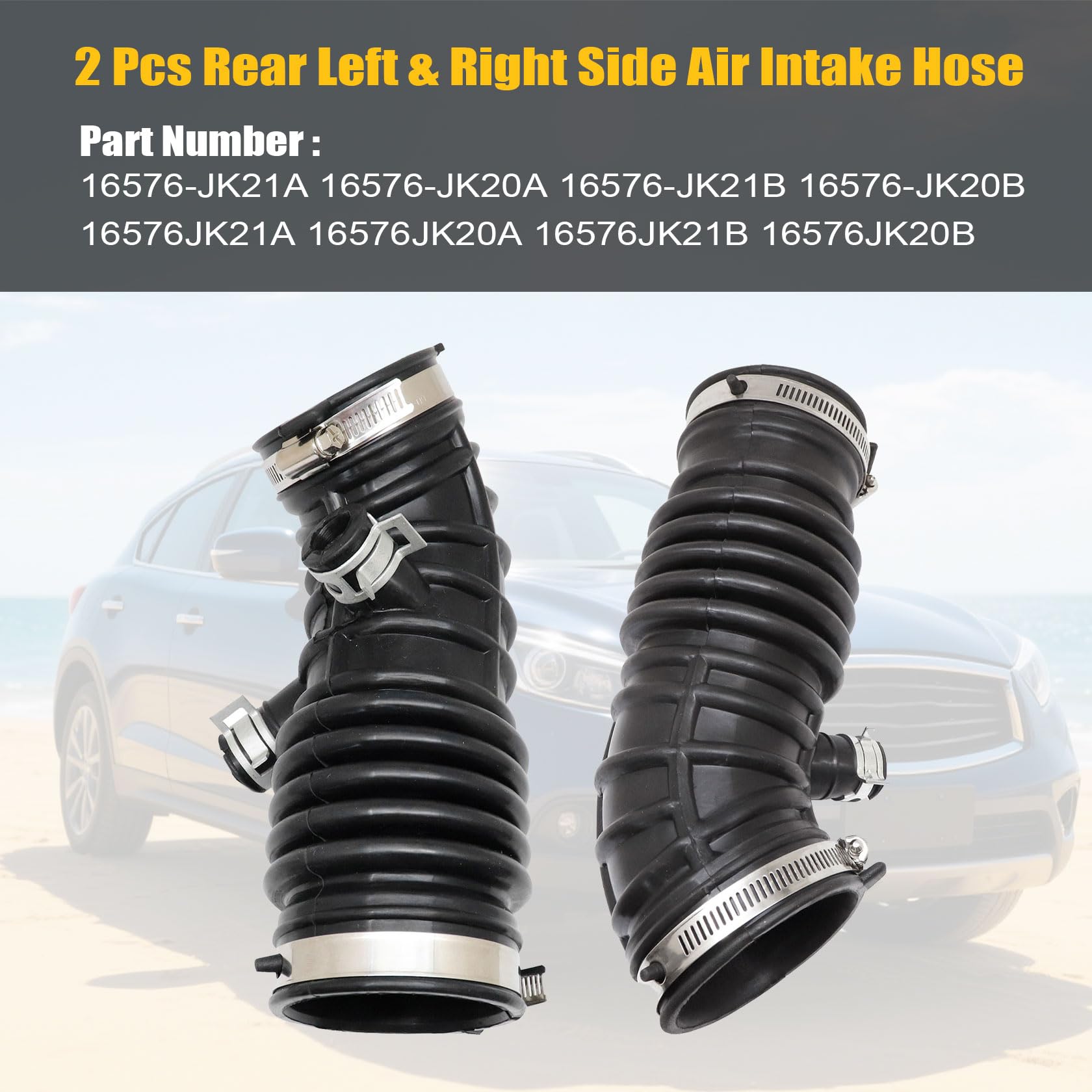 Amazon.com: FZJDSD 16576-JK21A Rear Left Right Side Air