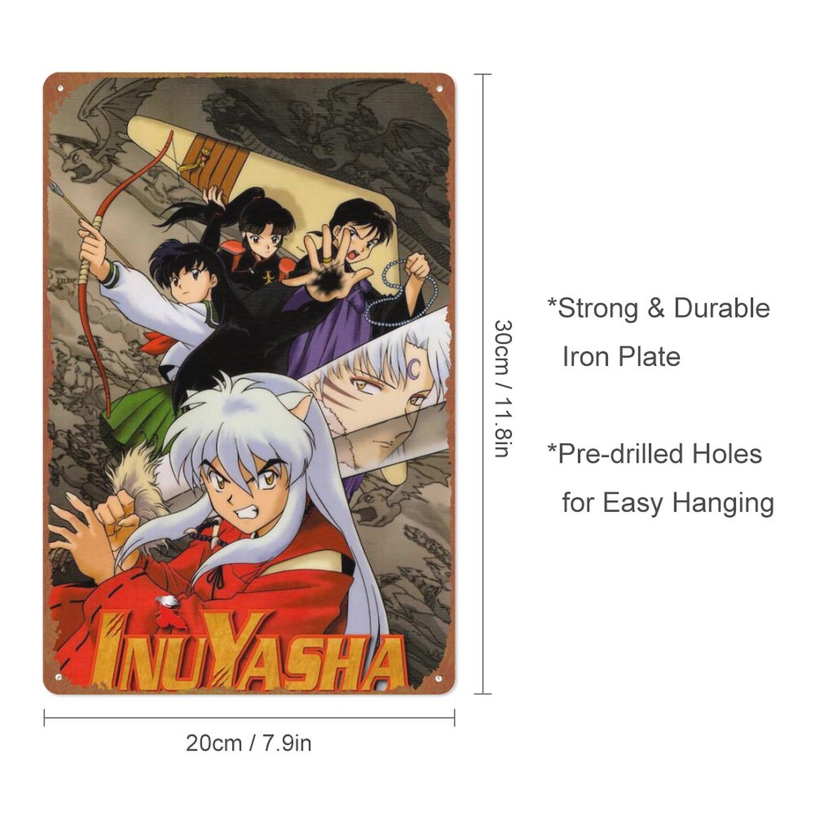 Targa In Metallo Vintage Shenmue – 20,3 X 30,5 Cm, Logo Film, Per Bar, Garage, Camera Da Letto, Decorazione Da Parete
