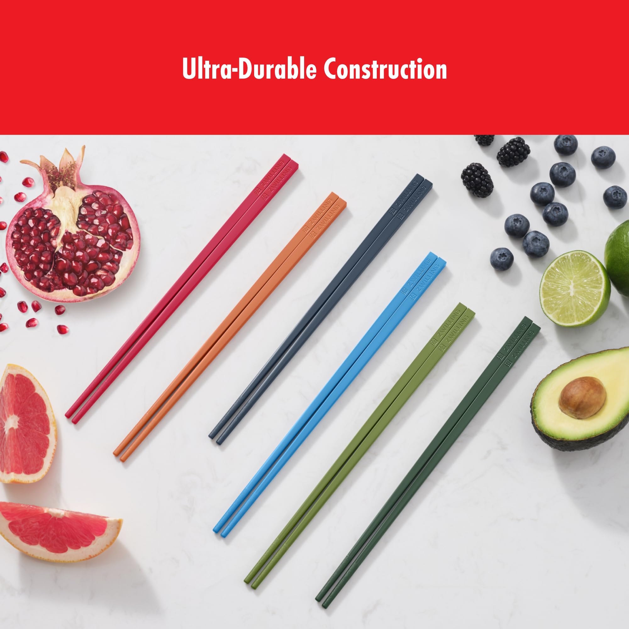 ZWILLING NOW Chopsticks - 12-Piece Set -2 ZWILLING NOW Chopsticks - 12-Piece Set -2