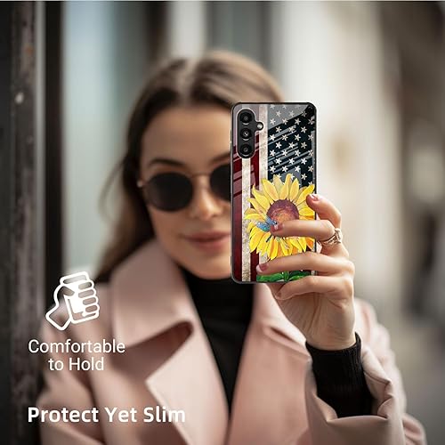 Miniatura 348 de Funda para Samsung Galaxy A13 5G, cuerpo completo resistente de vidrio templado alto+TPU suave parachoques funda protectora para Galaxy A13 5G