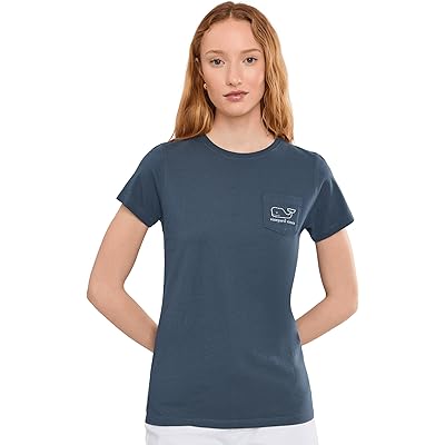 Vineyard Vines Vintage Whale Short Sleeve Pocket Tee