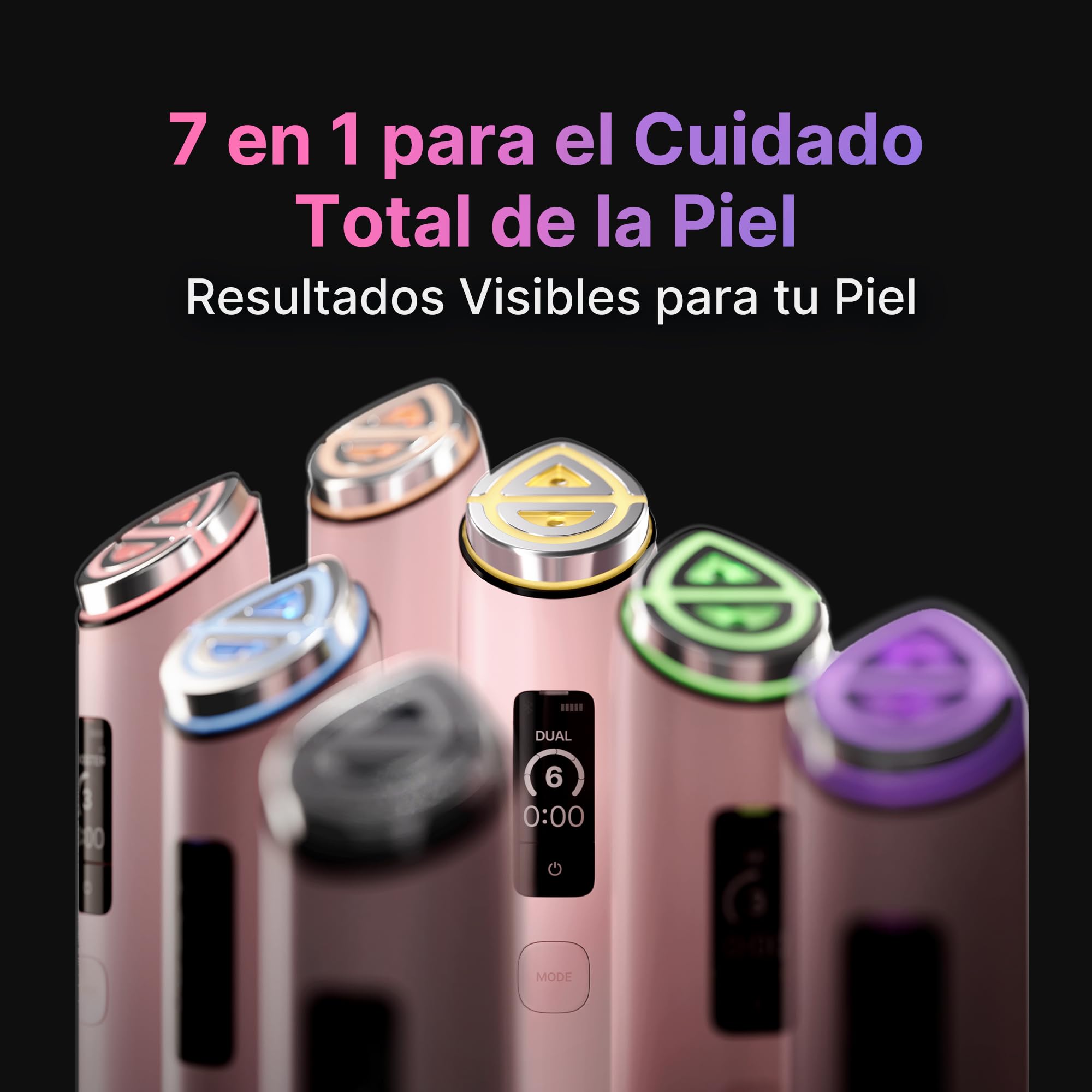 medicube Dúo de cuidado facial en casa con colágeno: Booster Pro X2, Triple Collagen Cream