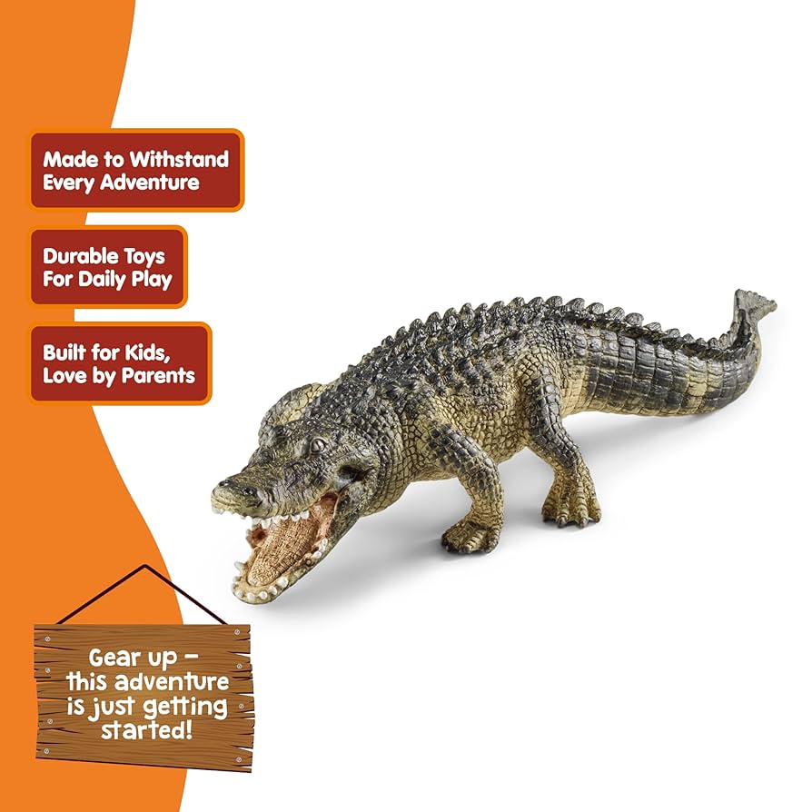 Amazon.co.jp: シュライヒ ワイルドライフ アメリカワニ