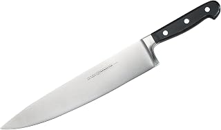 Pro Series Forged 10-Inch Chef Knife, Stain-free High-Carbon Steel Large Kitchen Knives for Cooking