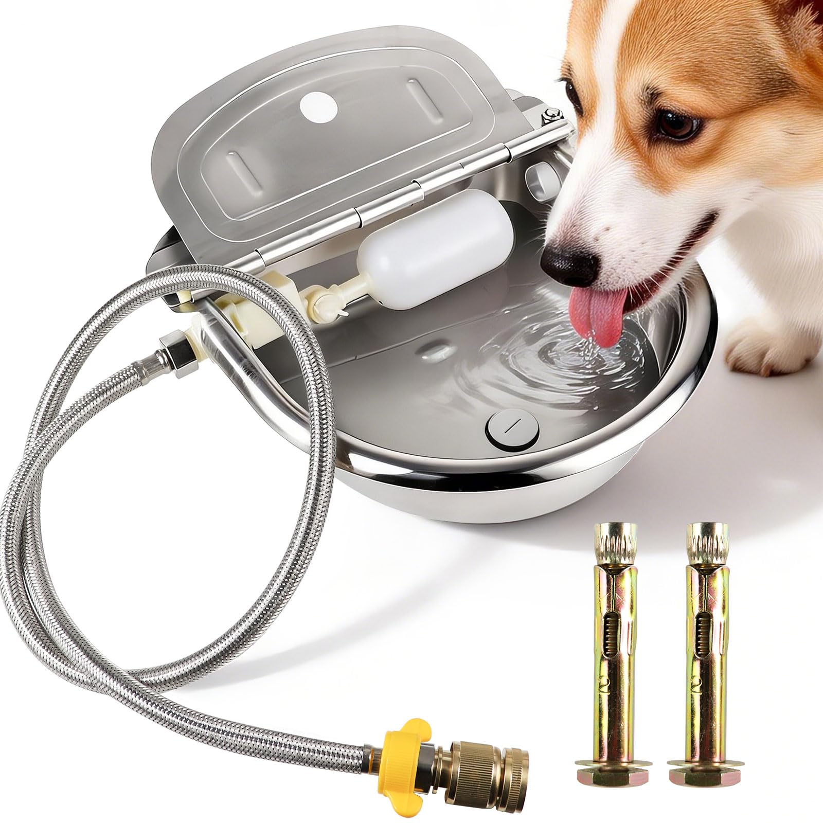 Photo 1 of elozaire Automatic Drinking Water Bowl with Float Valve