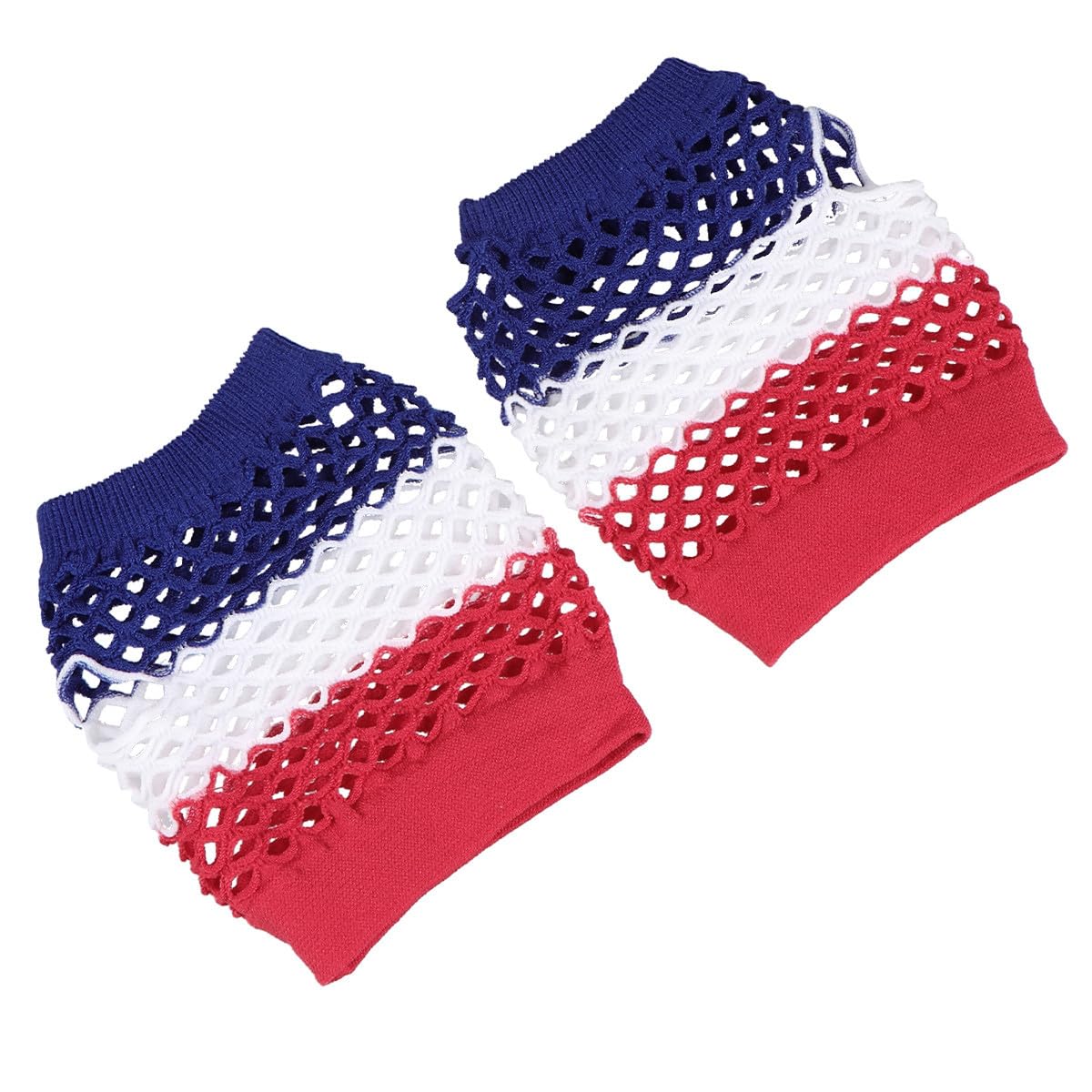 Guantes de red de la bandera estadounidense de diseño retro 8