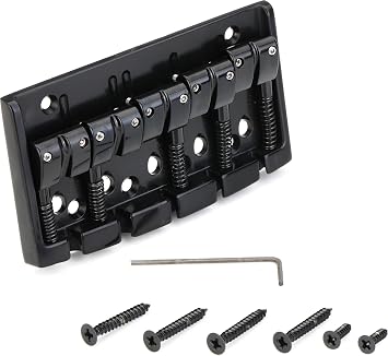 Gotoh 404BO-5 5-string Bass Bridge - Black