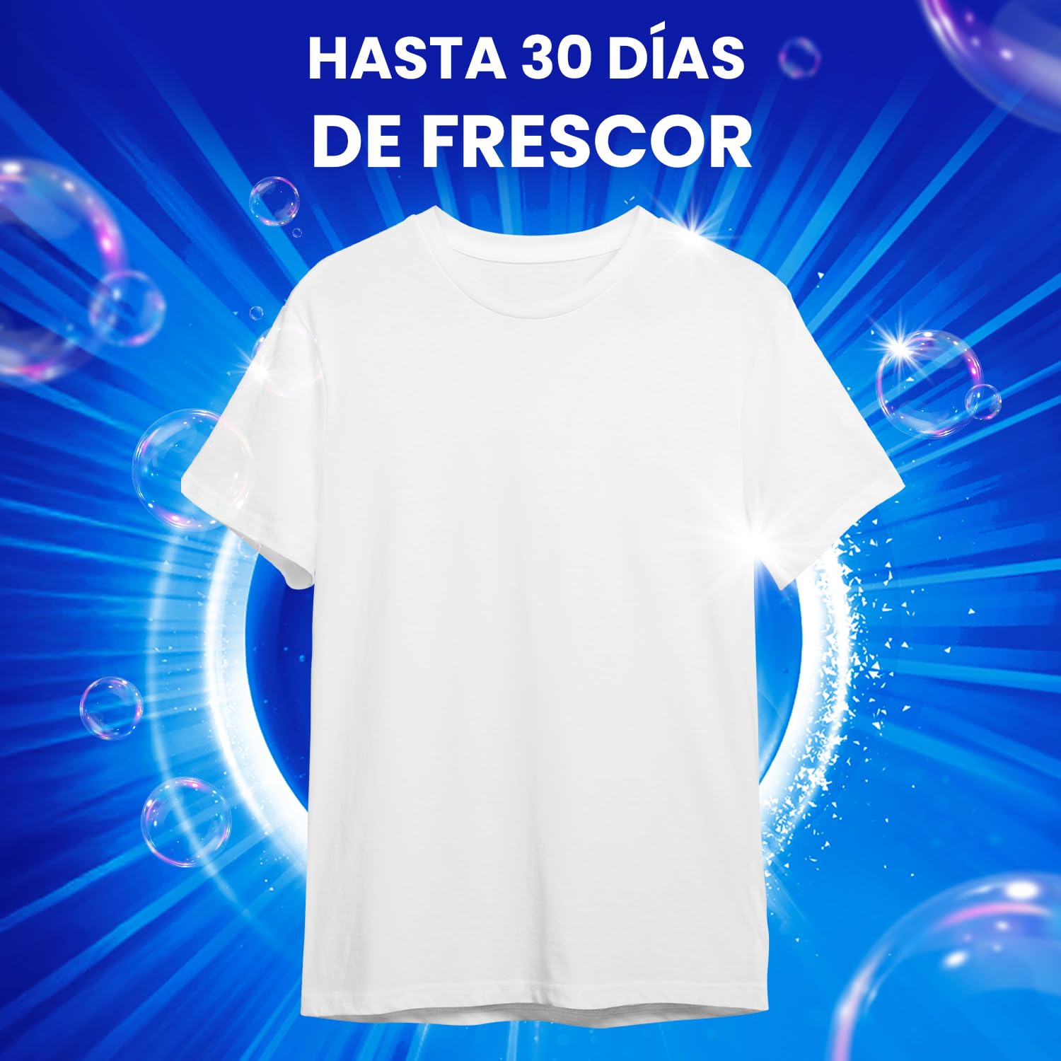 Wipp Express Power Caps (5 x 55), Detergente en cápsulas lavadora que proporciona luminosidad, pastillas lavadora para una limpieza profunda, hasta 30 días de frescor
