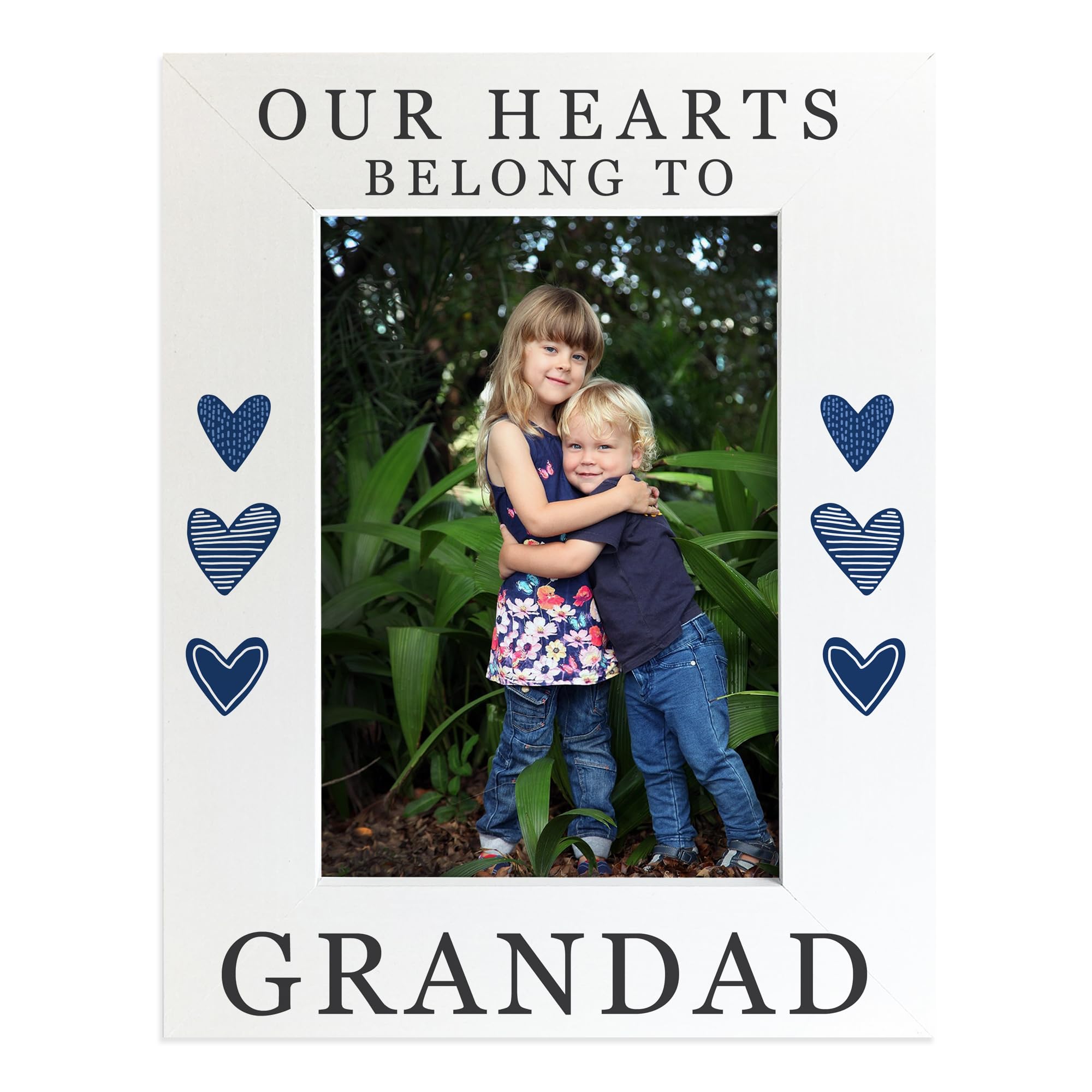 RED OCEAN Special Grandad Gifts For Birthday Fathers Day Photo Frame Gift For Grandad From Granddaughter Grandson Keepsake