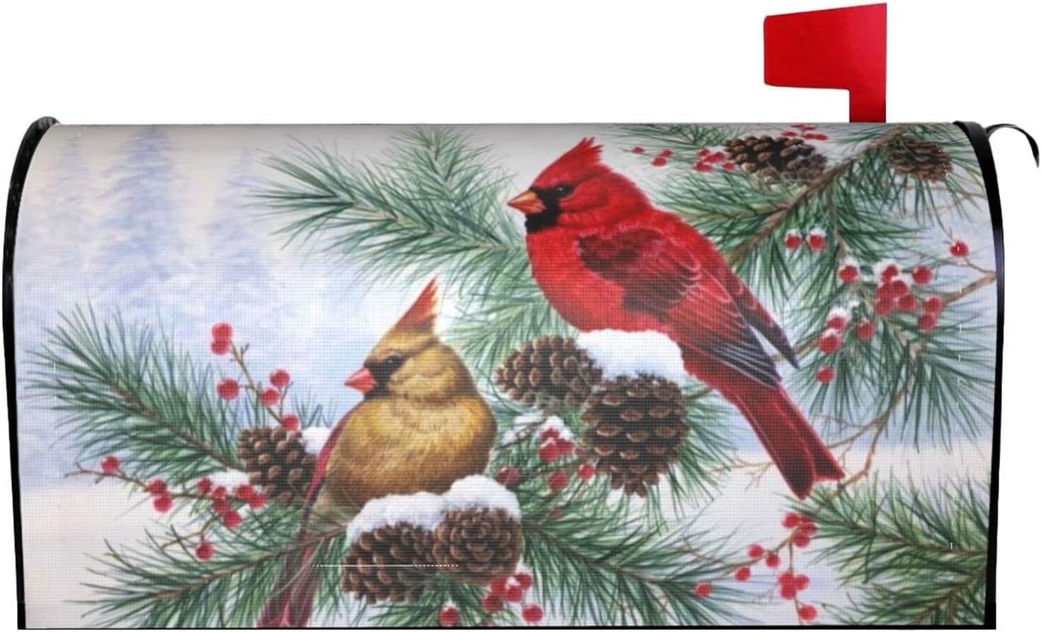 Zisqerts Merry Christmas Mailbox Covers Post Box