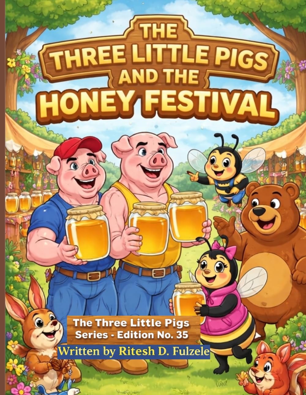 THE THREE LITTLE PIGS AND THE HONEY FESTIVAL: THE THREE LITTLE PIGS SERIES EDITION NO. 35