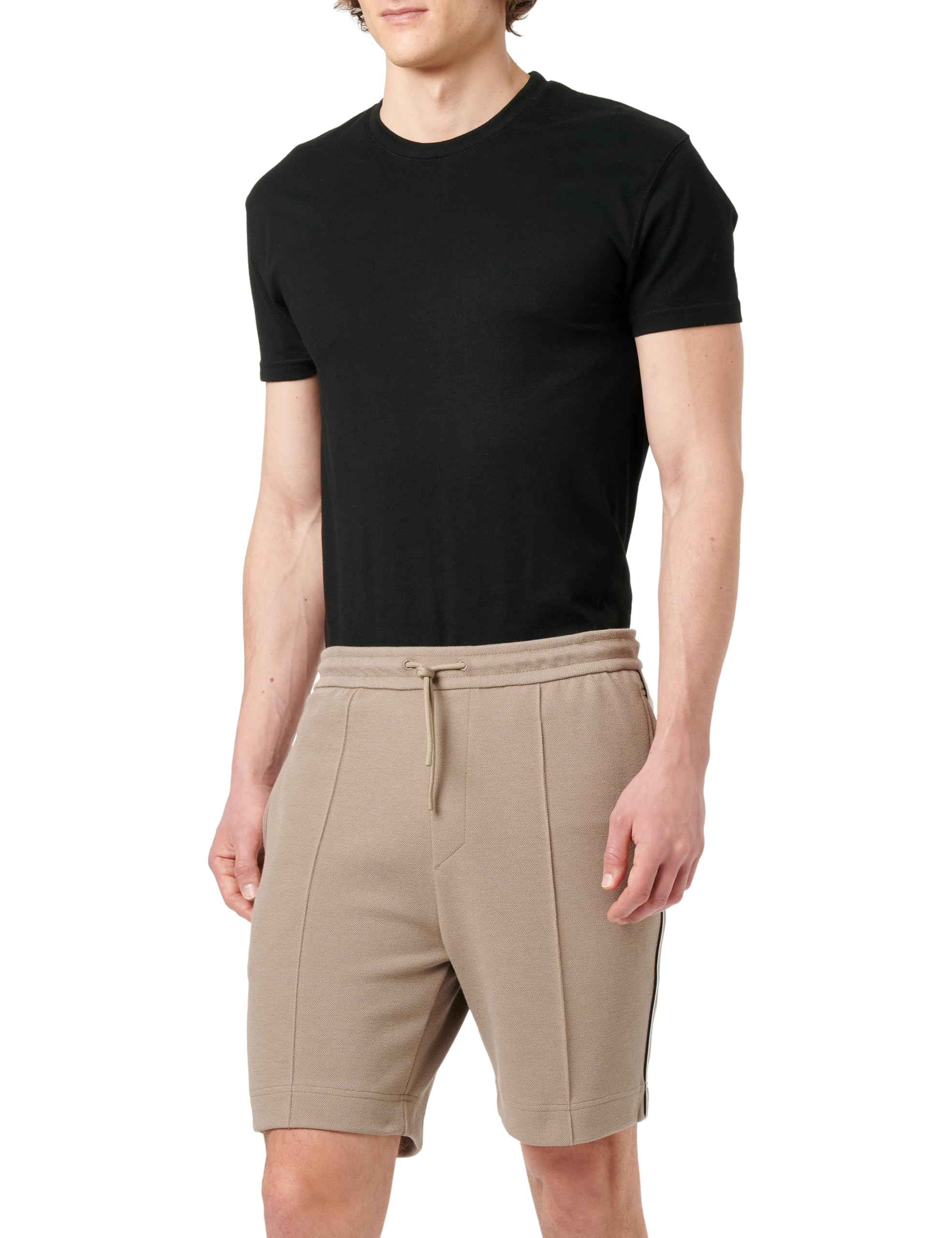 BOSS Men's Jersey Trousers, Light/Pastel Green 334, L