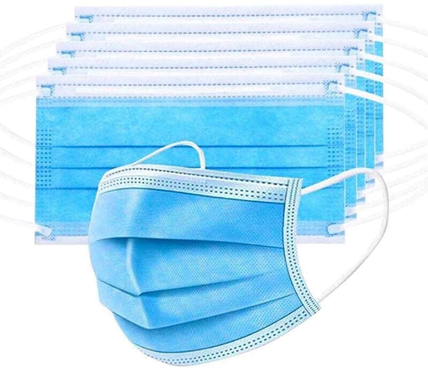 NSG Cotton Disposable Face Mask (Blue, Without Valve, 100 Pieces) for Unisex (B092ZXS4QR) Amazon Price History, Amazon Price Tracker
