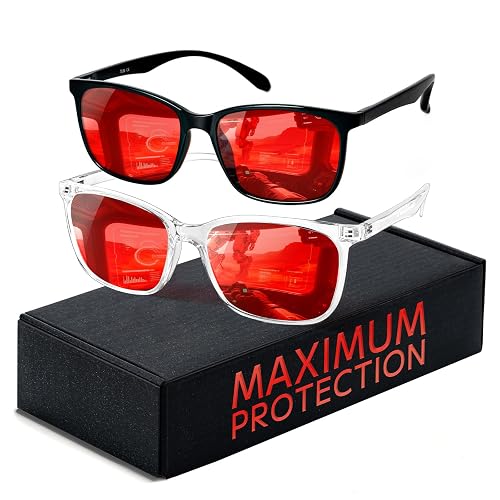 TIJN Blue Light Blocking Sleep Glasses