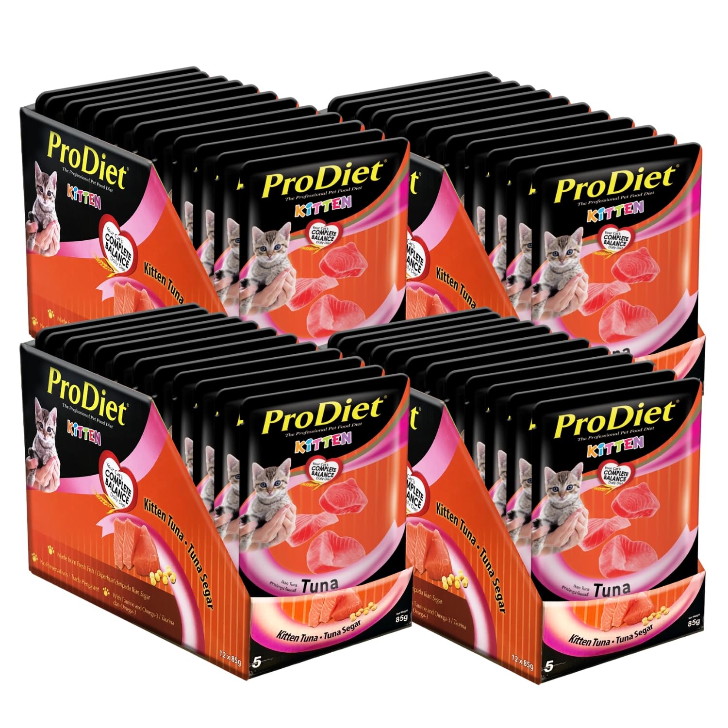 See full amazon price history chart for ProDiet Wet Food Ideal for Kitten Cat (2 + Month) Tuna Fish Flavour Promotes Healthy Skin and Muscle Development 48 Pouches (48 x 85g) Pack Affordable Choice ProDiet Wet Food Ideal for Kitten Cat (2 + Month) Tuna Fish Flavour Promotes Healthy Skin and Muscle Development 48 Pouches (48 x 85g) Pack Affordable Choice (B0D46XCRVD) Amazon Price History, Amazon Price Tracker