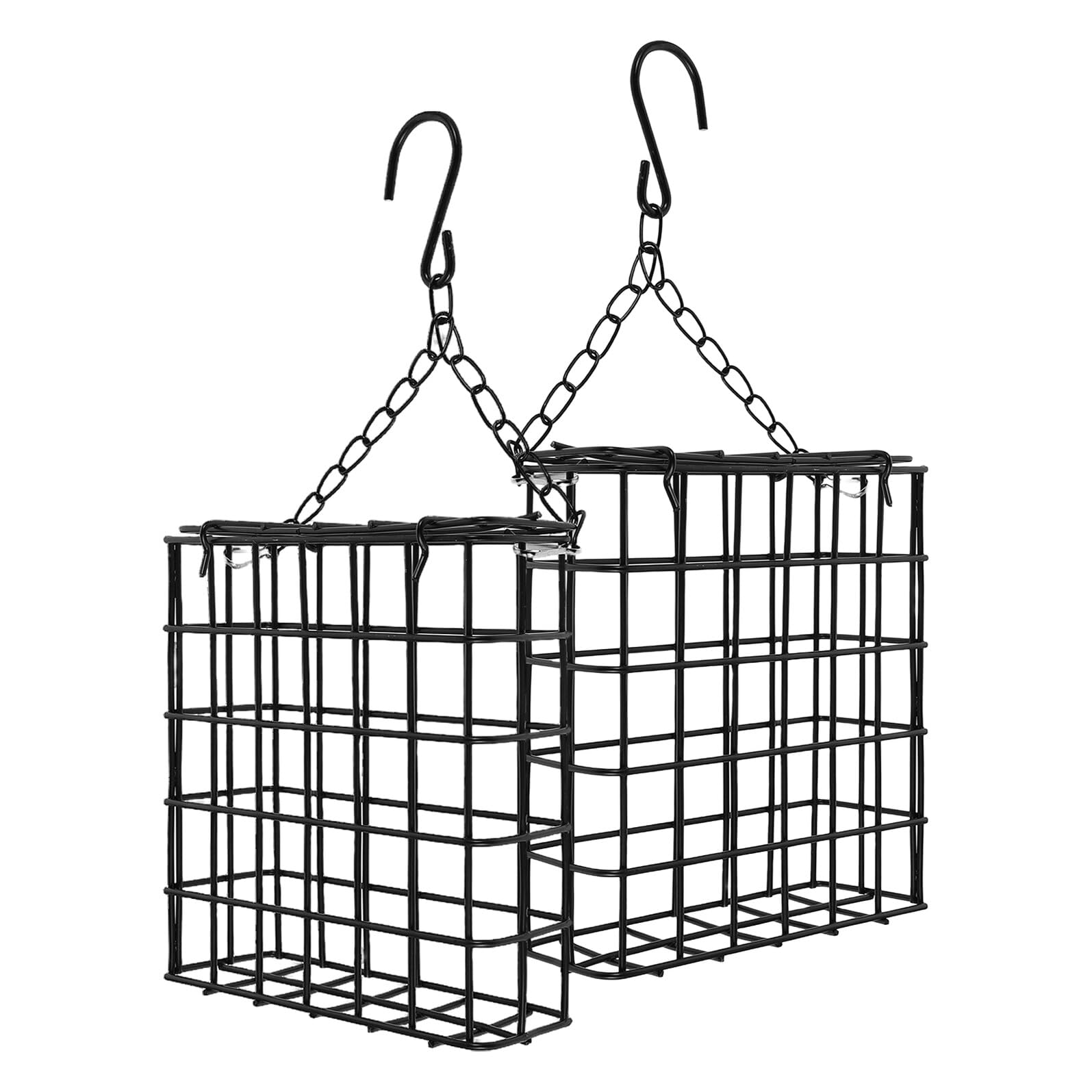 Mangeoires pour perroquets et observation des oiseaux en fil de fer